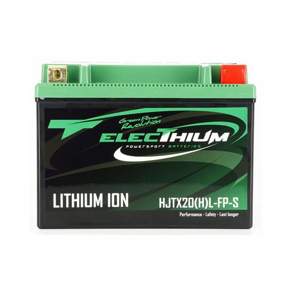 Batterie Lithium Electhium pour Moto Honda 1800 Gl F6B 2013 à 2017 HJTX20(H)L-FP-S / YTX20L-BS Neuf