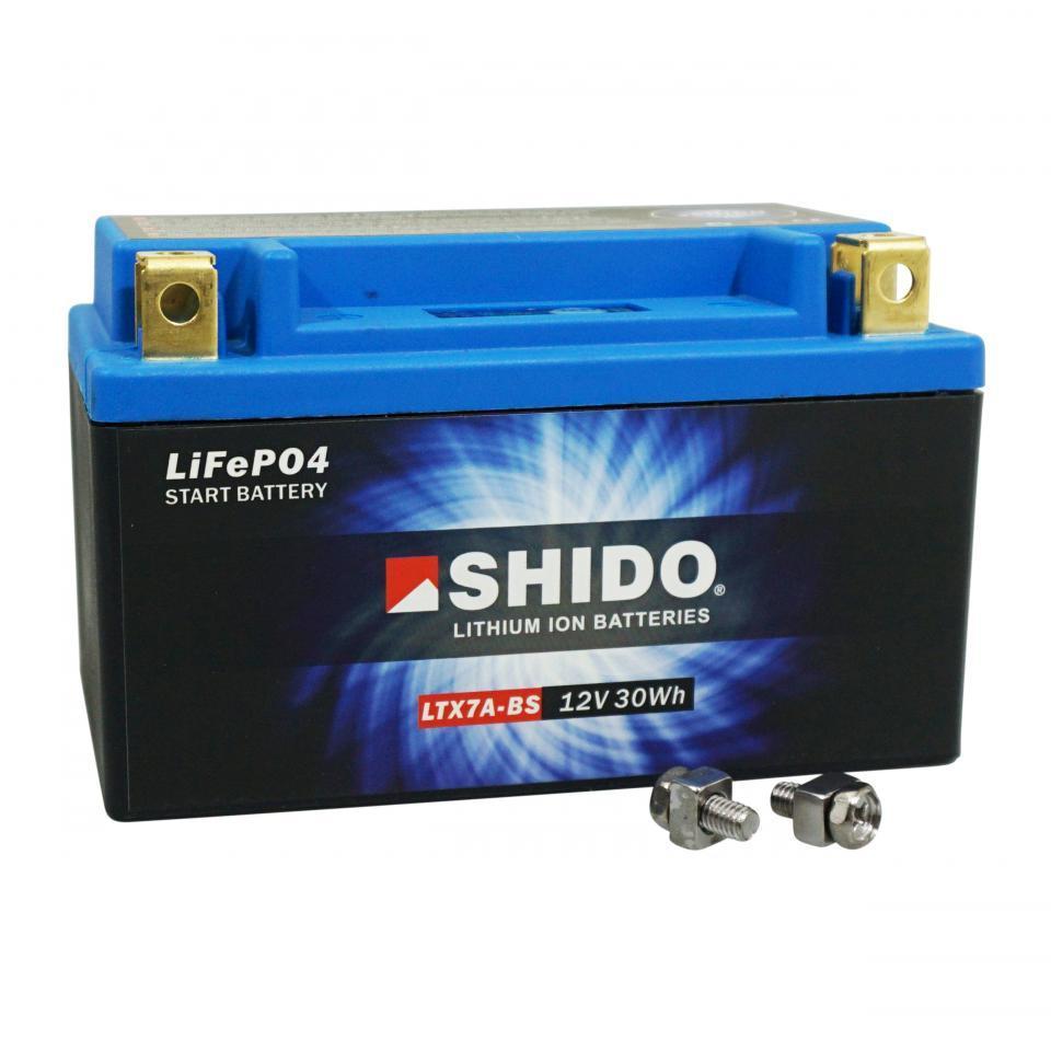 Batterie Lithium SHIDO pour Scooter Peugeot 50 Ludix blaster 2005 à 2016 Neuf