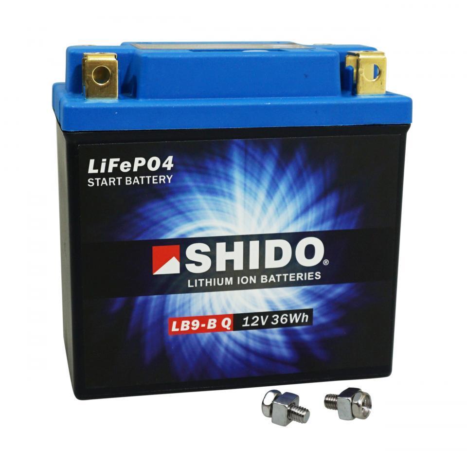 Batterie Lithium SHIDO pour Scooter Yamaha 50 Bw's 1990 à 1998 Neuf