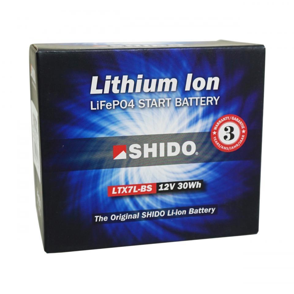 Batterie Lithium SHIDO pour Scooter Peugeot 50 Kisbee 4T 2010 à 2020 Neuf