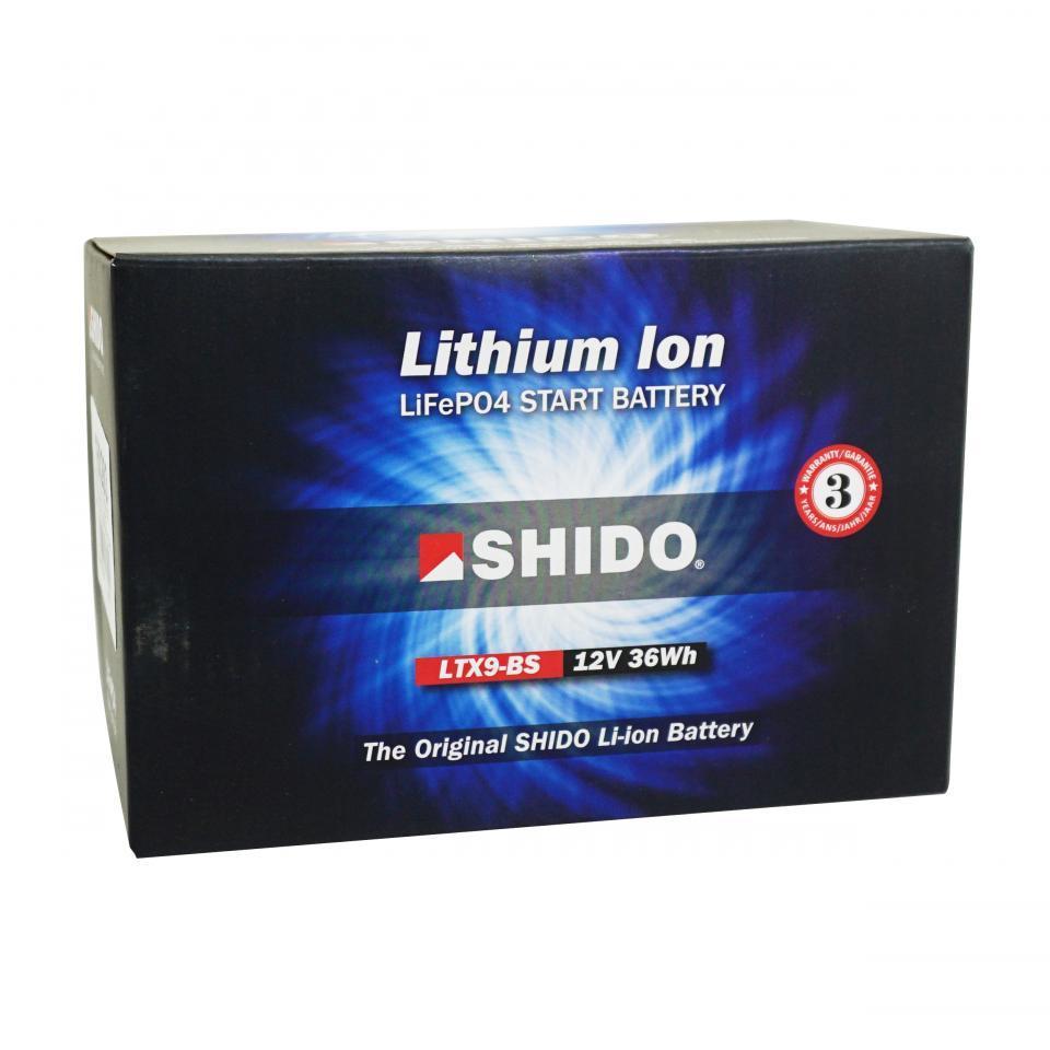 Batterie Lithium SHIDO pour Scooter Gilera 50 ICE 2001 à 2020 Neuf