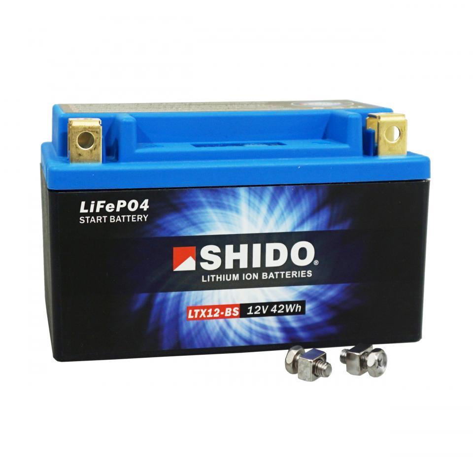 Batterie Lithium SHIDO pour Scooter Piaggio 50 Fly 2T 2005 à 2020 Neuf