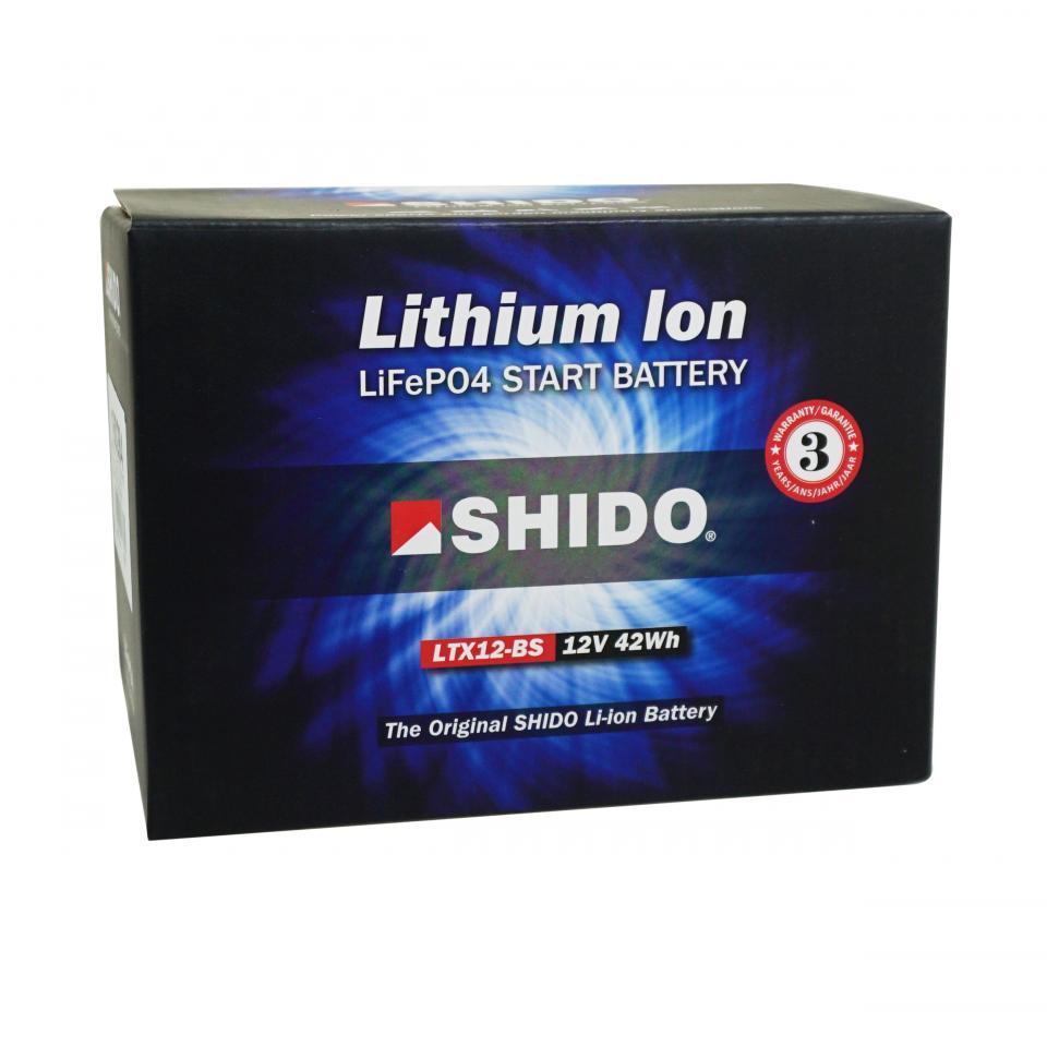 Batterie Lithium SHIDO pour Scooter Piaggio 50 Fly 2T 2005 à 2020 Neuf