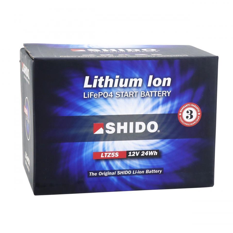 Batterie Lithium SHIDO pour Moto Derbi 50 Senda DRD PRO 2005 à 2010 Neuf