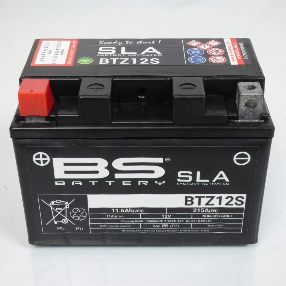 Batterie SLA BS Battery pour Moto Honda 650 Xl V Transalp 2000 à 2007 YTZ12-S / YTZ12S-SLA / 12V 11Ah Neuf