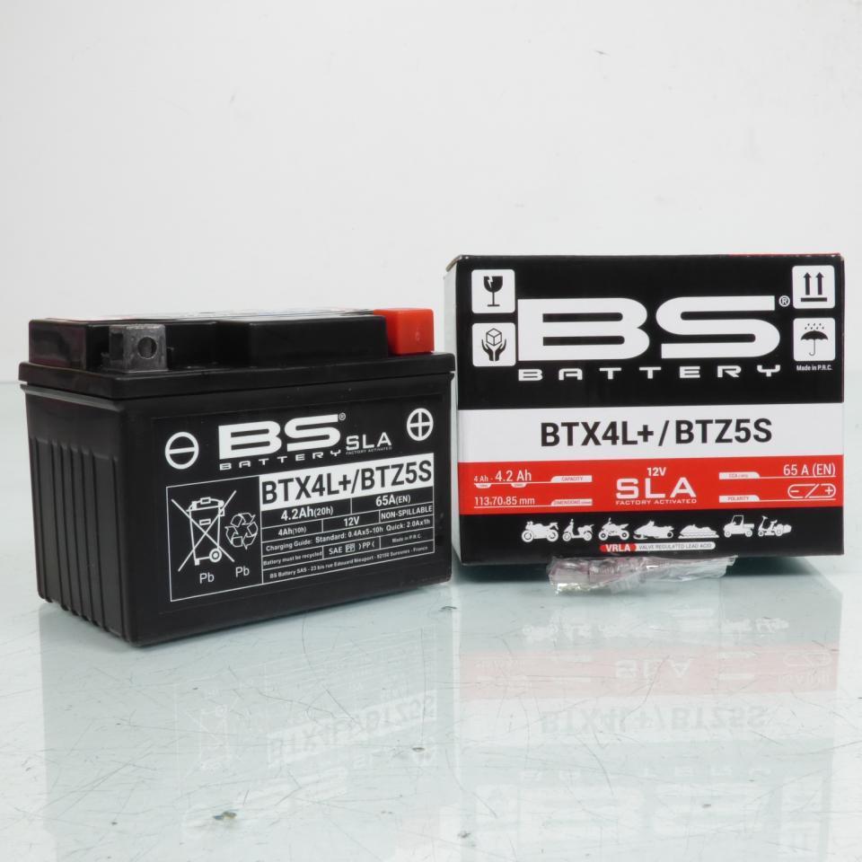 Batterie SLA BS Battery pour scooter PGO 125 Tigra I 2012 YTX4L-BS / 12V 3Ah Neuf