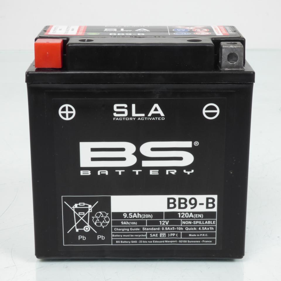 Batterie SLA BS Battery pour Moto Gilera 125 RC 1986 à 1993 YB9-B Neuf