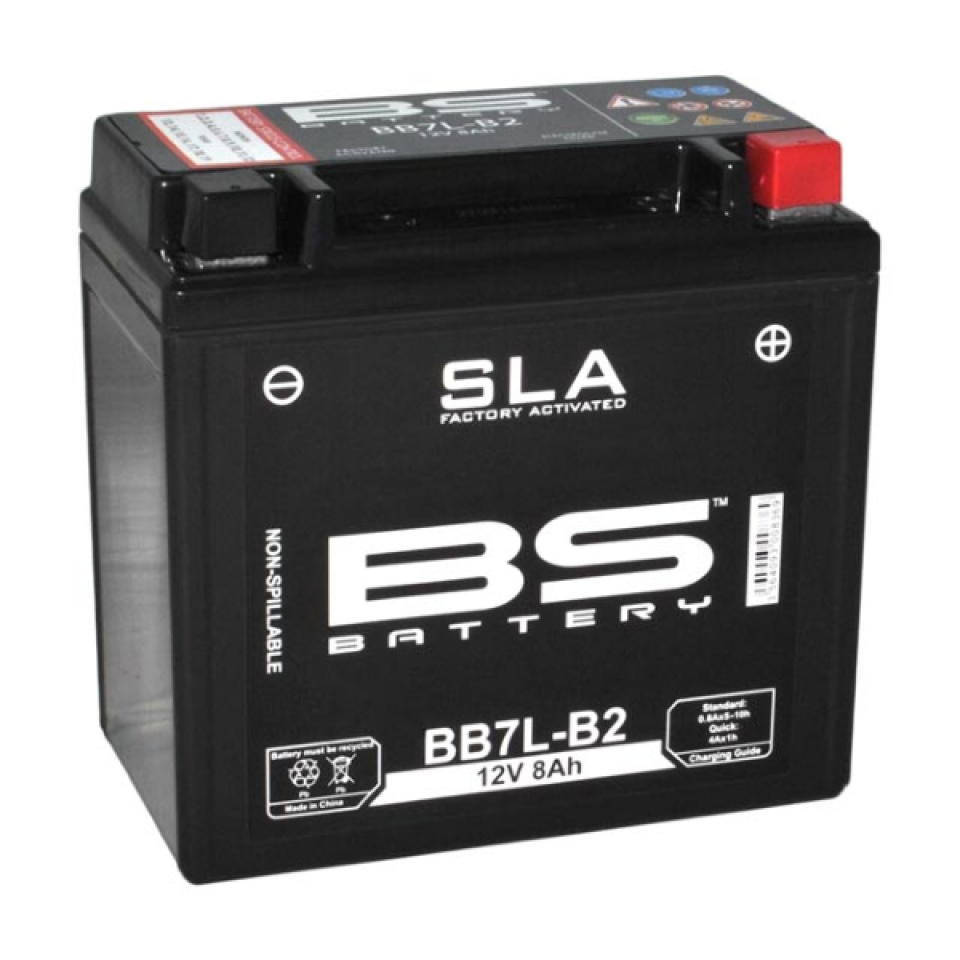 Batterie SLA BS Battery pour Scooter Peugeot 50 Elystar TSDI 4T 2002 à 2008 Neuf