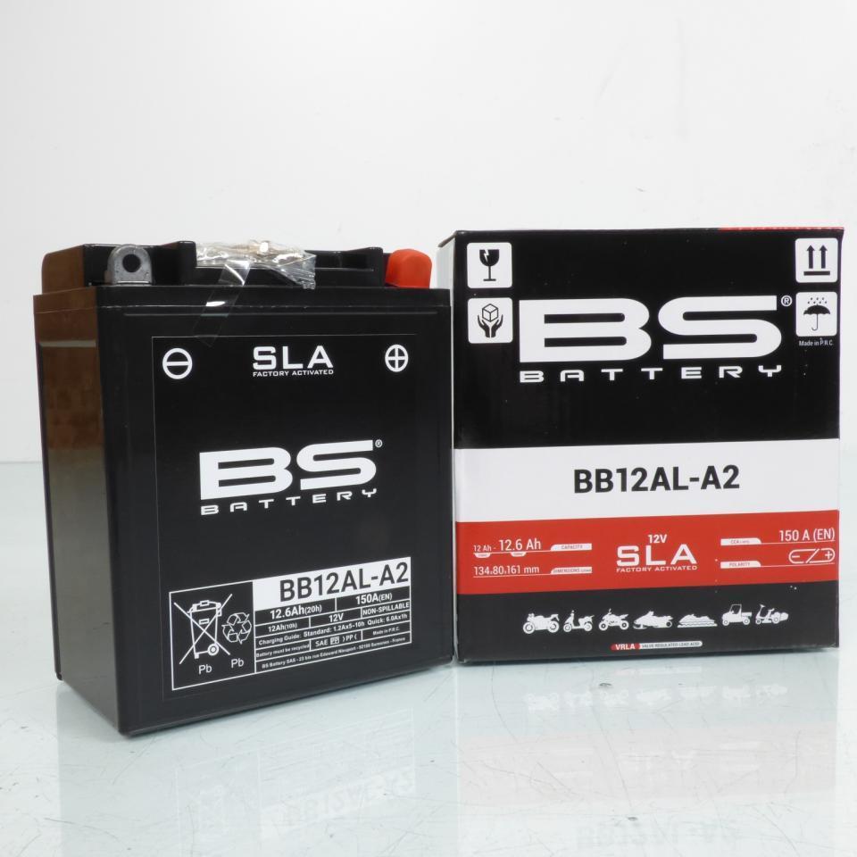Batterie SLA BS Battery pour Quad Aprilia 250 Leonardo 1999 à 2004 YB12AL-A2 / 12V 12Ah Neuf