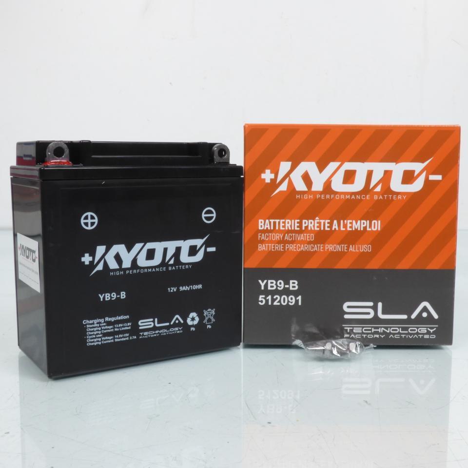 Batterie SLA Kyoto pour pour Scooter Piaggio 50 Vespa Lx 4T 4V 2009 à 2013 Y9B-B / 12V 9Ah Neuf