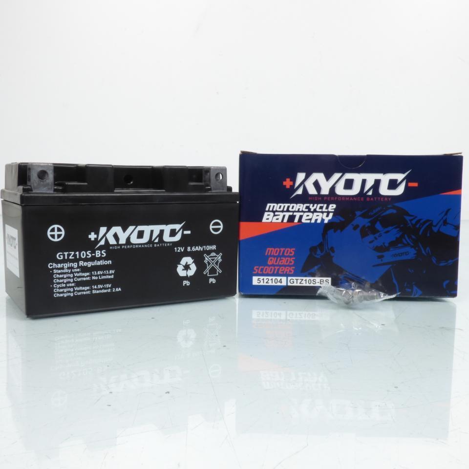 Batterie SLA Kyoto pour Moto Honda 650 CBR F 2014 à 2019 GTZ10S-BS SLA / 12V 8.6Ah Neuf
