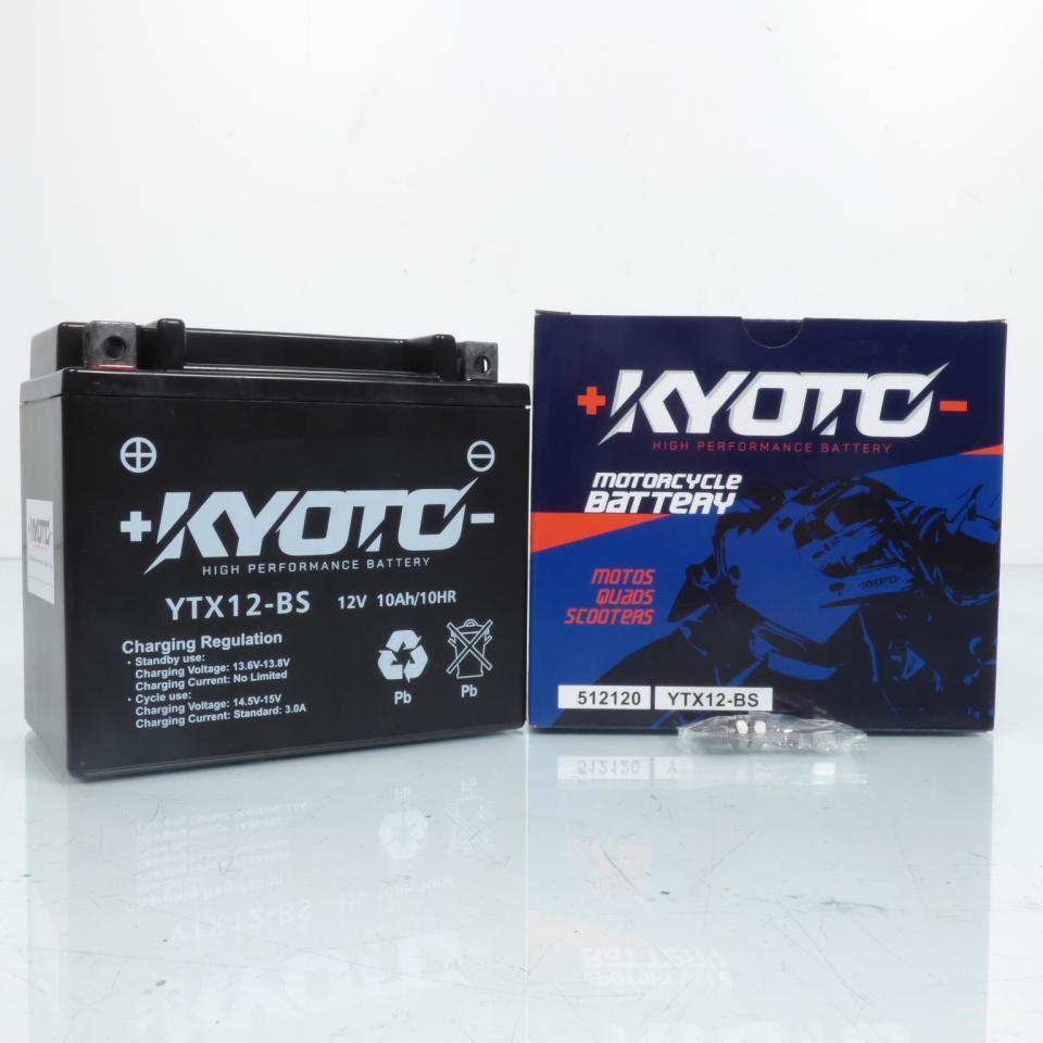 Batterie SLA Kyoto pour Scooter Piaggio 250 Hexagon Gt 2000 à 2001 YTX12-BS SLA / 12V 10Ah Neuf