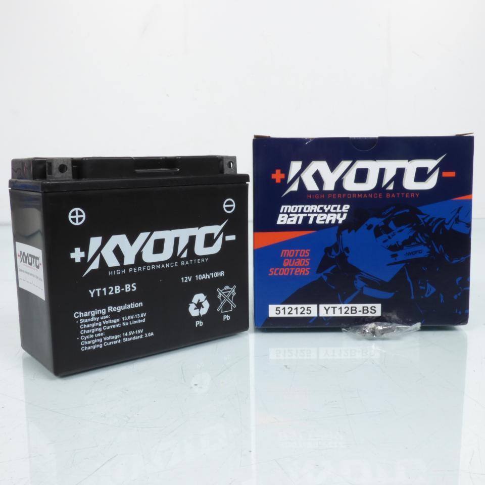 Batterie SLA Kyoto pour Moto Ducati 821 Hypermotard Sp 2013 à 2018 YT12B-BS SLA / 12V 10Ah Neuf