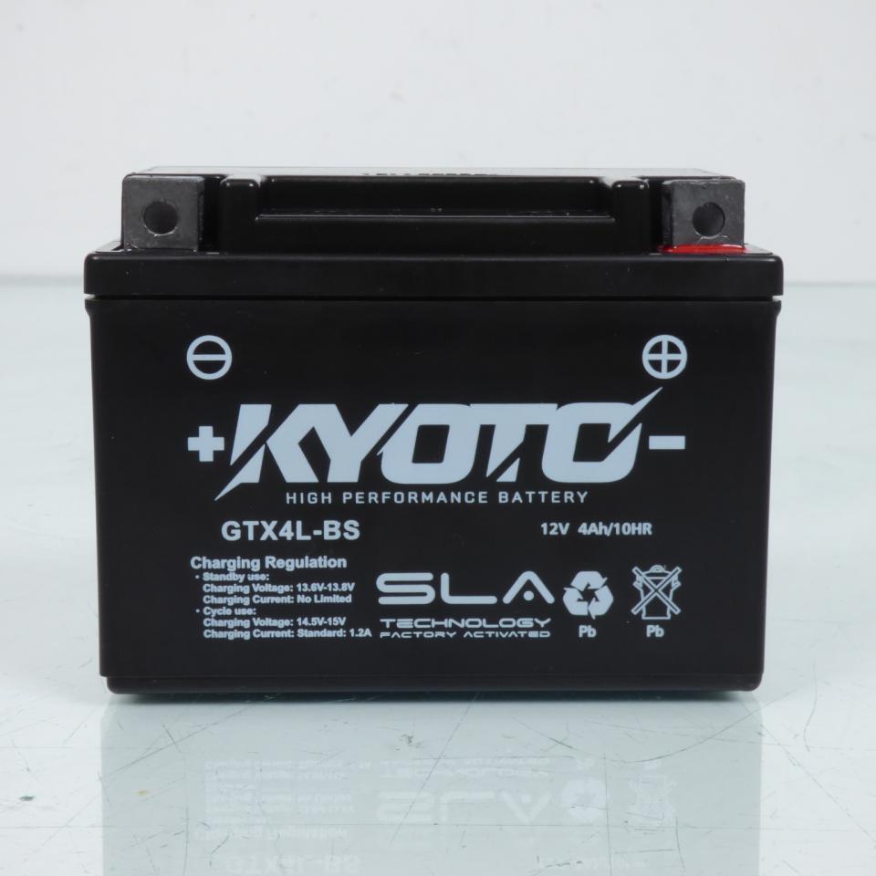 Batterie SLA Kyoto pour Moto Spigaou 125 DAX 2008 YTX4L-BS SLA / 12V 3Ah Neuf
