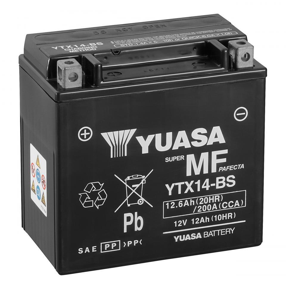 Batterie SLA Yuasa pour Moto Kawasaki 1400 Zzr Abs 2015 à 2019 Neuf