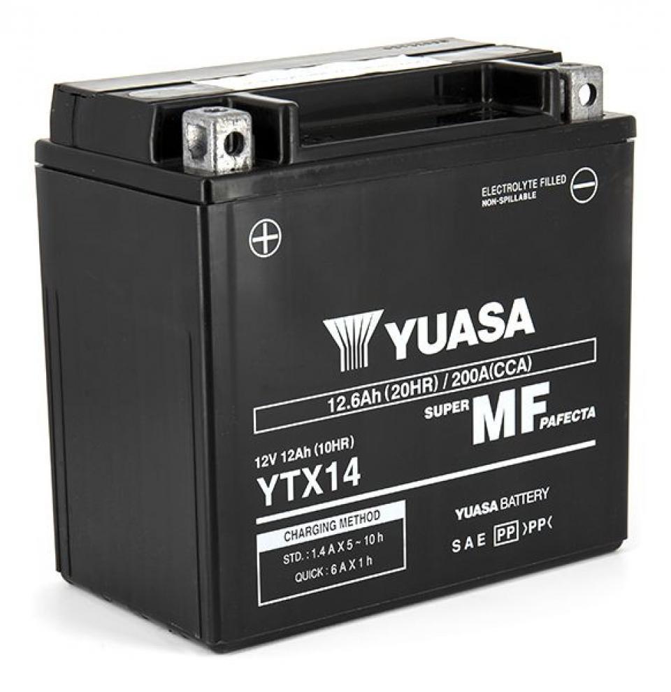 Batterie SLA Yuasa pour Quad Kawasaki 650 KVF I BRUTE FORCE 4X4 2006 à 2010 Neuf