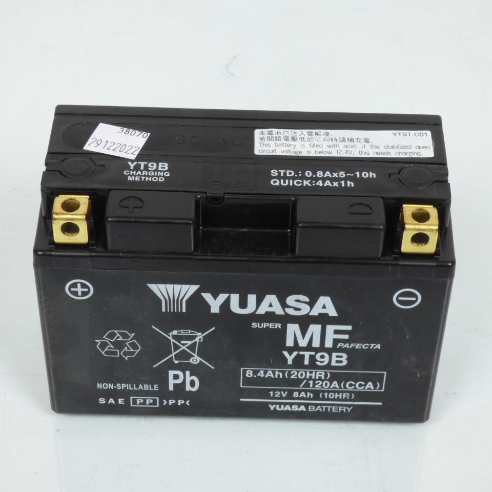 Batterie SLA Yuasa pour Moto Suzuki 600 Gsx F Après 1998 Neuf
