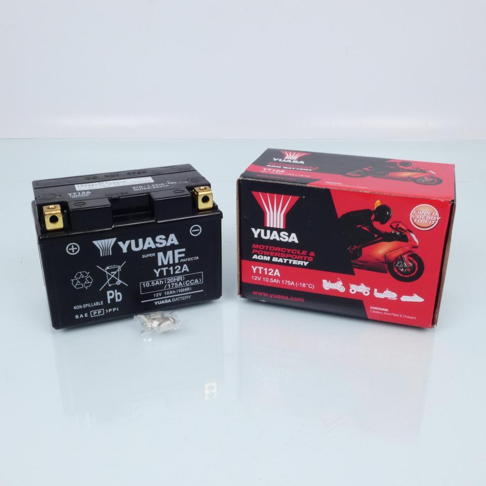 Batterie SLA Yuasa pour Moto Husqvarna 400 Svartpilen 2017 à 2023 Neuf