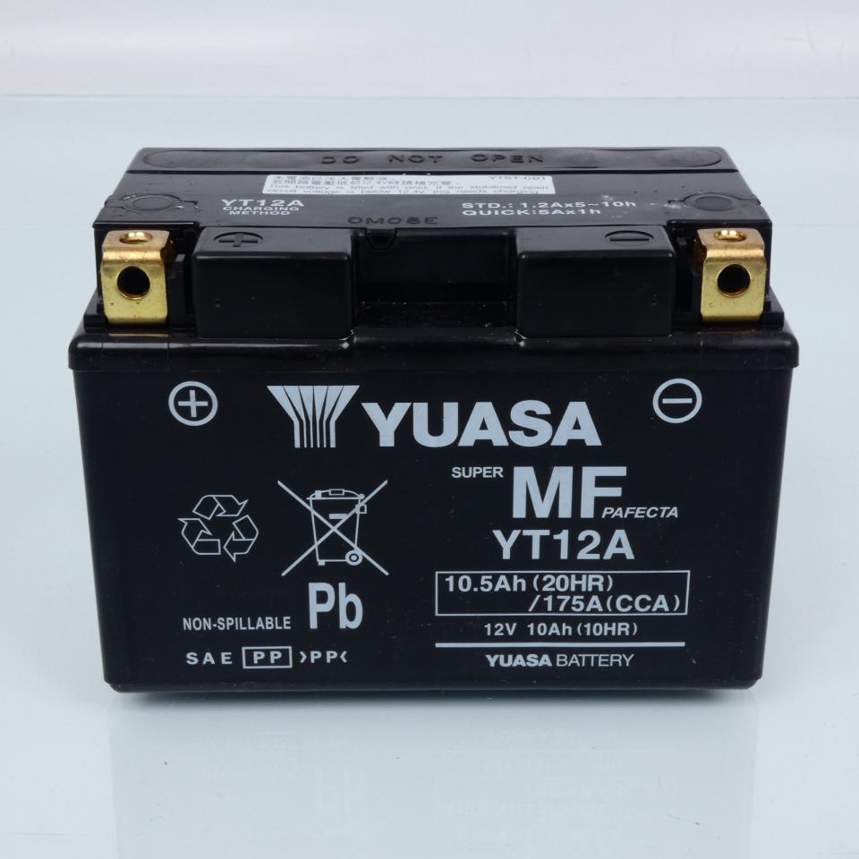 Batterie SLA Yuasa pour Moto Husqvarna 400 Svartpilen 2017 à 2023 Neuf