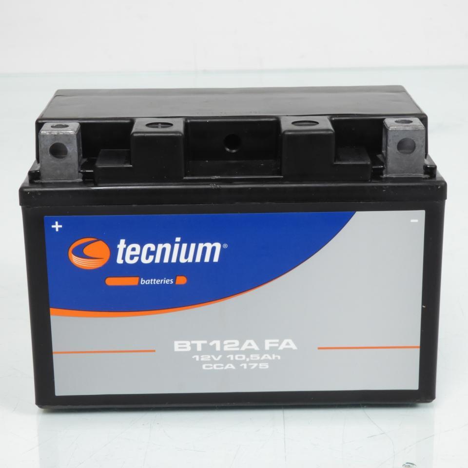 Batterie SLA Tecnium pour Scooter Sym 300 GTS EFI 2012 à 2015 YT12A-BS / 12V 10Ah Neuf