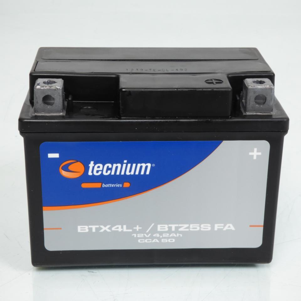 Batterie SLA Tecnium pour Scooter Baotian 50 Bt Qt-11 2007 à 2010 YTX4L-BS / 12V 3Ah Neuf