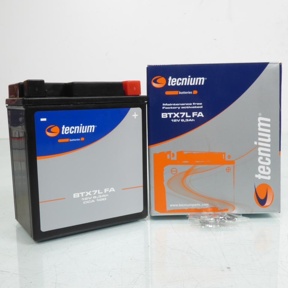 Batterie SLA Tecnium pour Moto Honda 125 Vt C Shadow 1999 à 2000 YTX7L-BS / 12V 6Ah Neuf