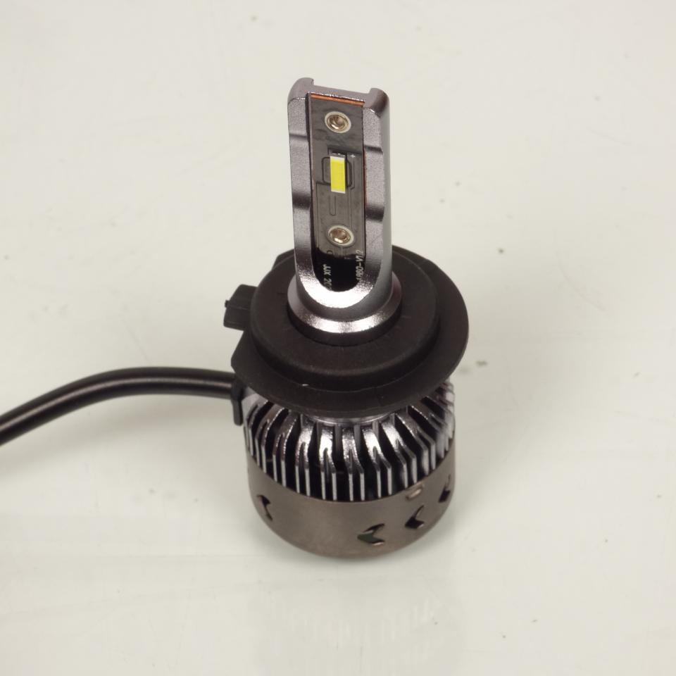 Kit de 2 ampoules à LED H7 PX26d 12V pour moto Flosser 91M2070 Mini LED SET