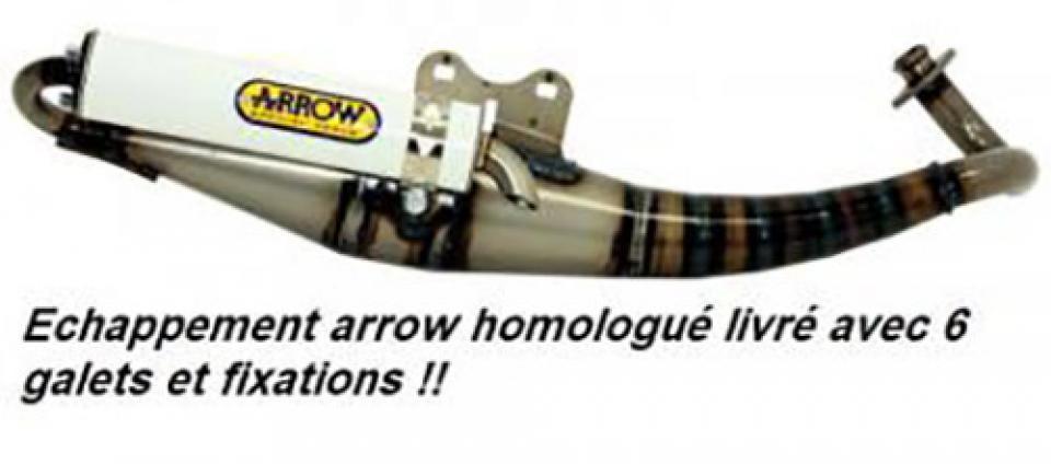 Pot d échappement Arrow pour Scooter Piaggio 50 Typhoon 33510ENB Neuf