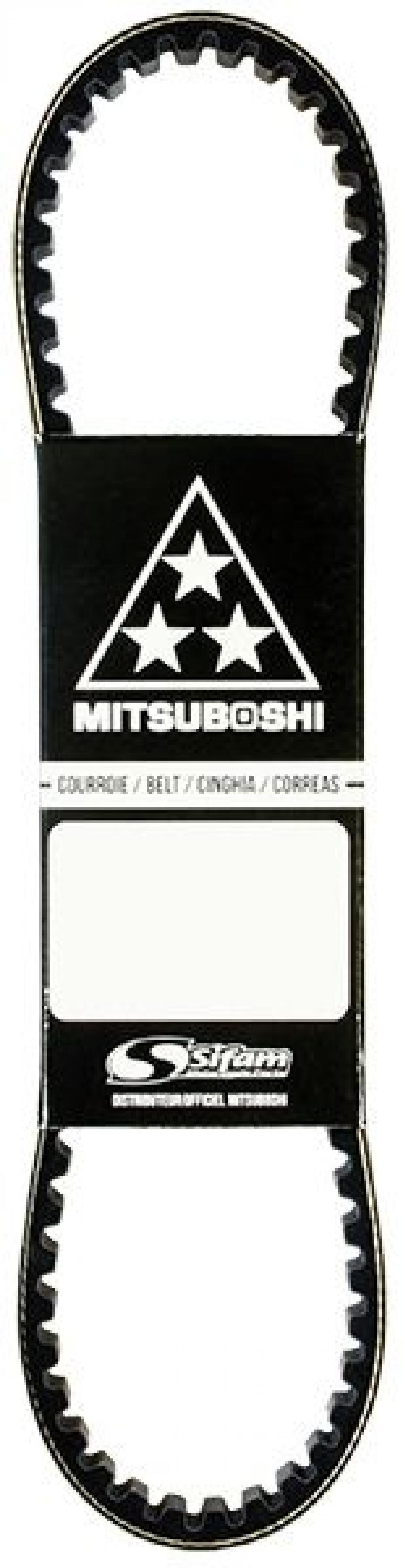 Courroie de transmission Mitsuboshi pour Scooter Aprilia 50 Sr R Factory 2004 à 2009 Neuf