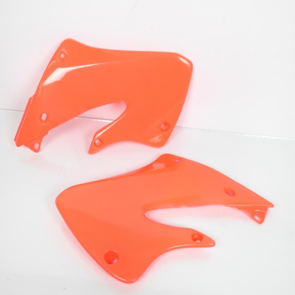 Écope de radiateur rouge UFO pour moto Honda 125 CR 1998 à 1999 HO03601#067 Neuf