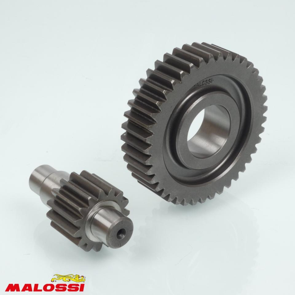 Pont arrière de transmission Malossi pour scooter Piaggio 125 Fly 2005 6712067 / HTQ Gears 15x41 Neuf