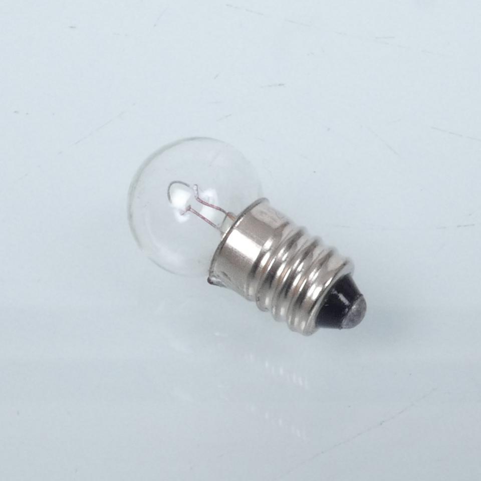 Ampoule lampe blanche 12V 6W norme E10 culot G14 à vis pour mobylette cyclomoteur