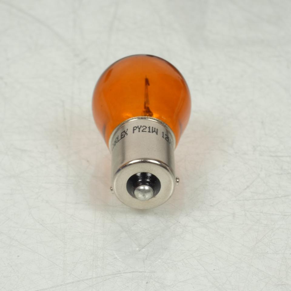 Ampoule orange clignotant Carlex pour moto OSP BAU15s 12V 21W CO581