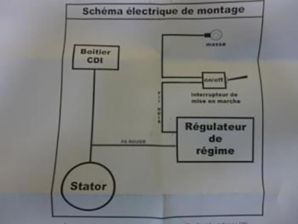 Accessoire pour Auto Limiteur de régime Neuf