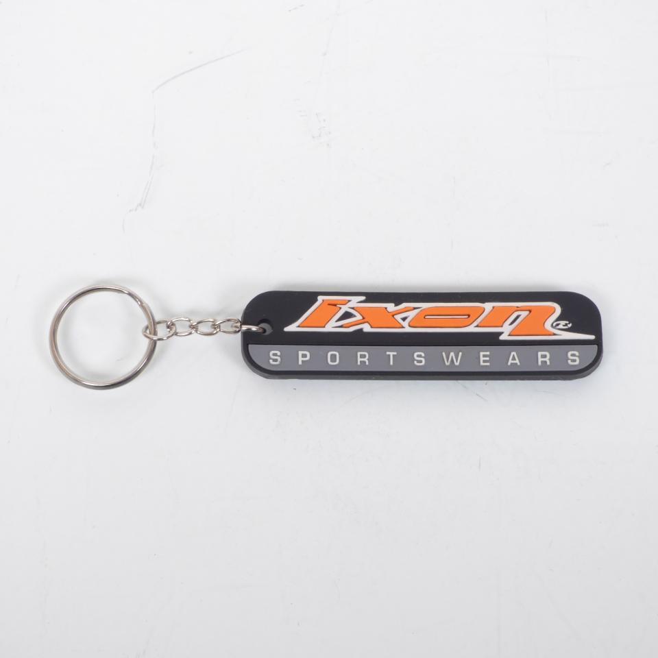 Porte clé pour moto scooter Ixon Sports Wears noir orange cadeau motard Neuf