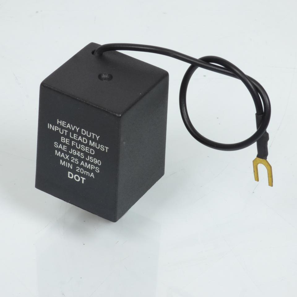 Centrale clignotante 3 cosses pour clignotant à ampoule ou LED moto EF33L