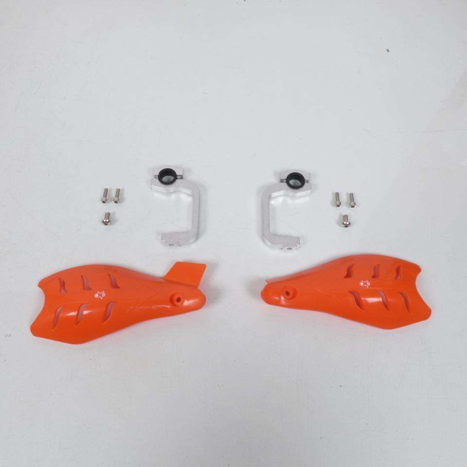Protège main One Fish orange guidon diamètre 22mm pour moto enduro cross Neuf