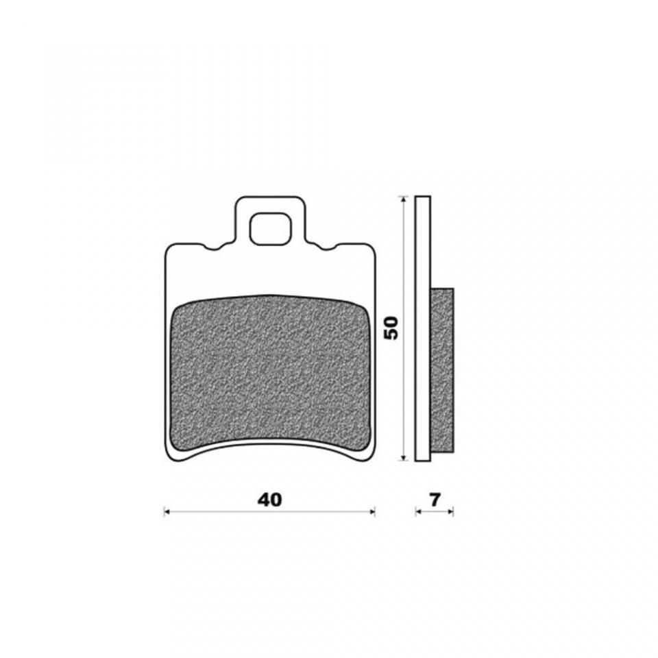 Kit disque de frein avant One pour scooter Aprilia 50 Scarabeo 4T 2002 à 2006