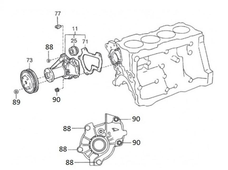 Joint moteur origine pour Auto Piaggio 1300 Porter 2009-2010 1627187104000 Neuf