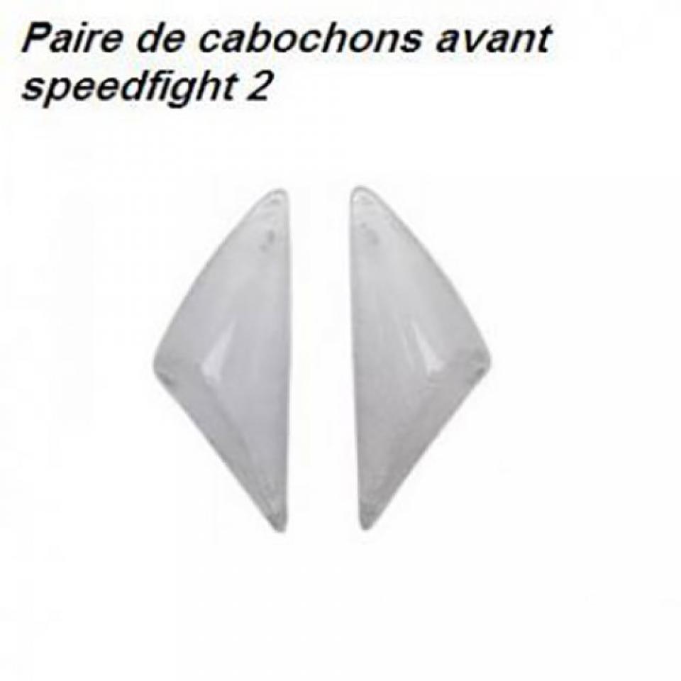 Cabochon de clignotant Peugeot Speedfight2 pour  50 cc de NC  a  CT50LFSPF2 etat Neuf Paire de cabochons avant transparents