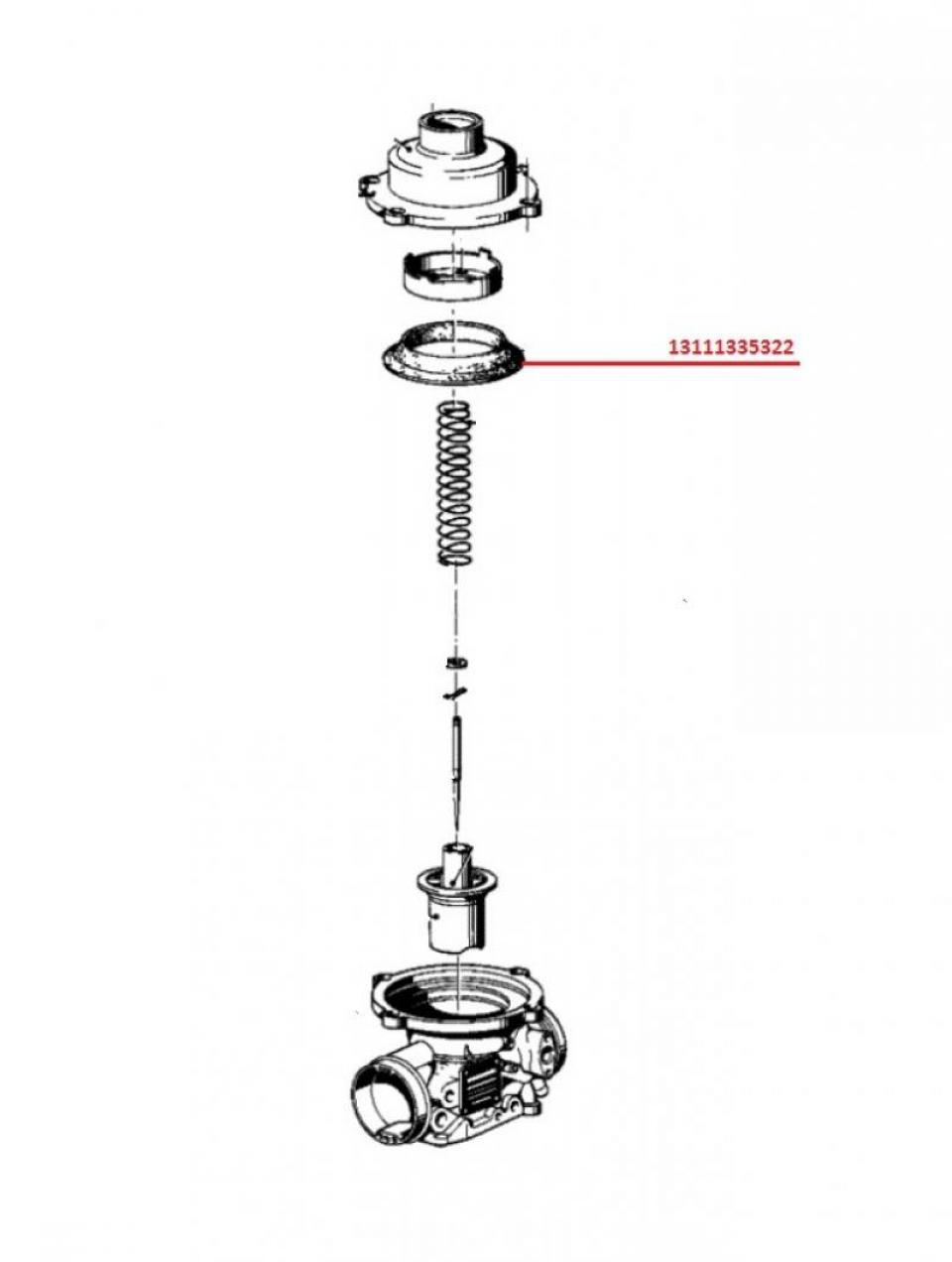 Pièce de carburateur origine pour Moto BMW 1000 R 100 T 1978 à 1984 13111335322 Neuf