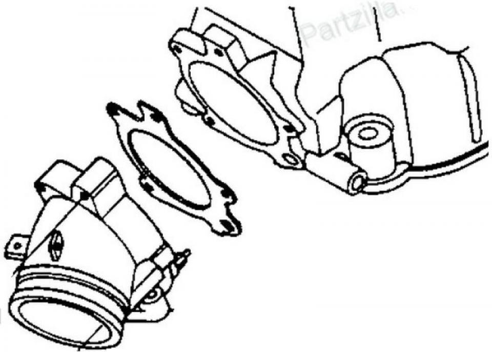 Joint de pot d échappement origine pour Moto Honda 250 CR Après 1985 18291-KA4-770 Neuf