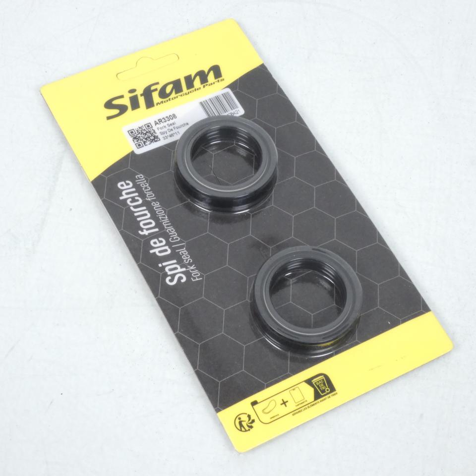 Joint spi de fourche Sifam pour Moto Kymco 125 Zing 1996 à 2007 33x46x11mm Neuf