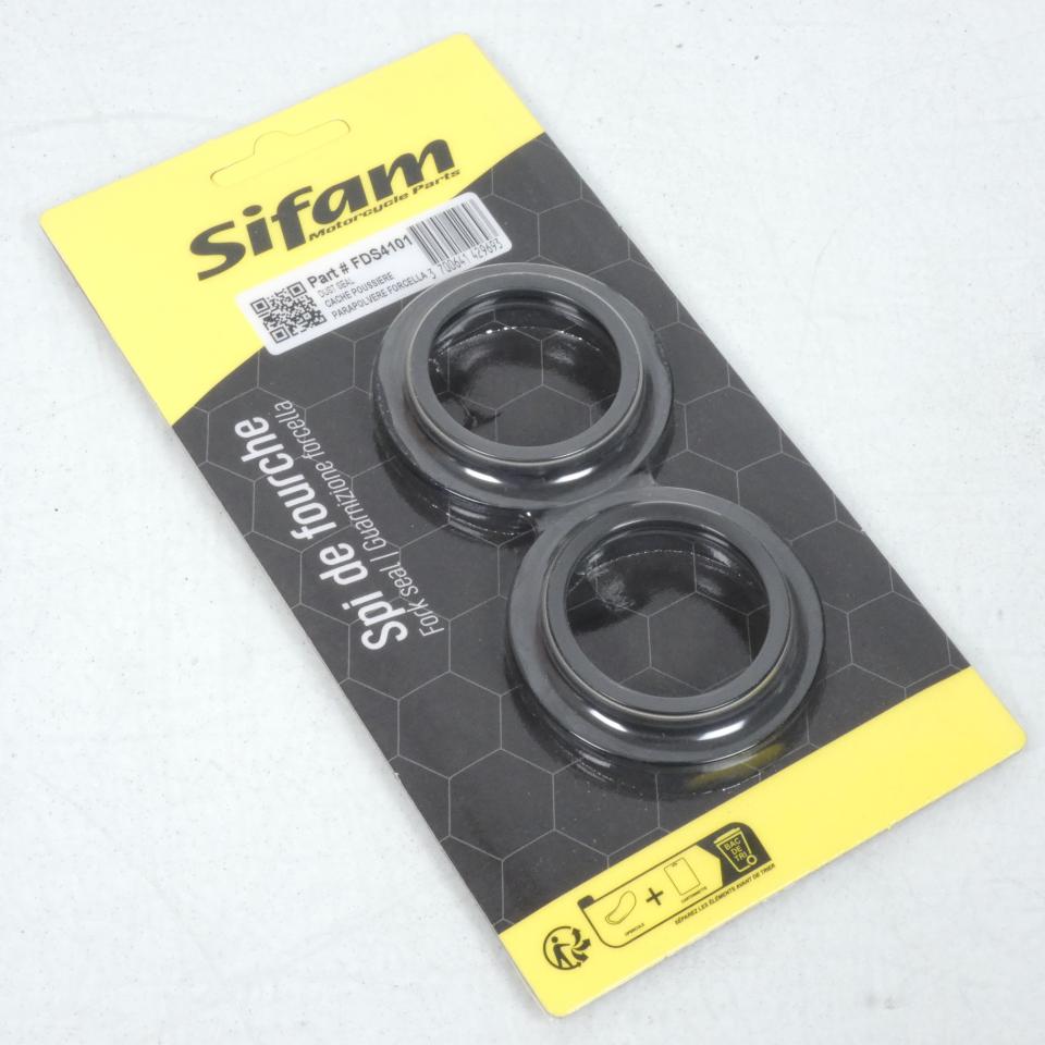 Cache poussière de fourche Sifam pour Moto Suzuki 650 Gsf Bandit N 2009 à 2016 41x53.5x4.8/14mm Neuf
