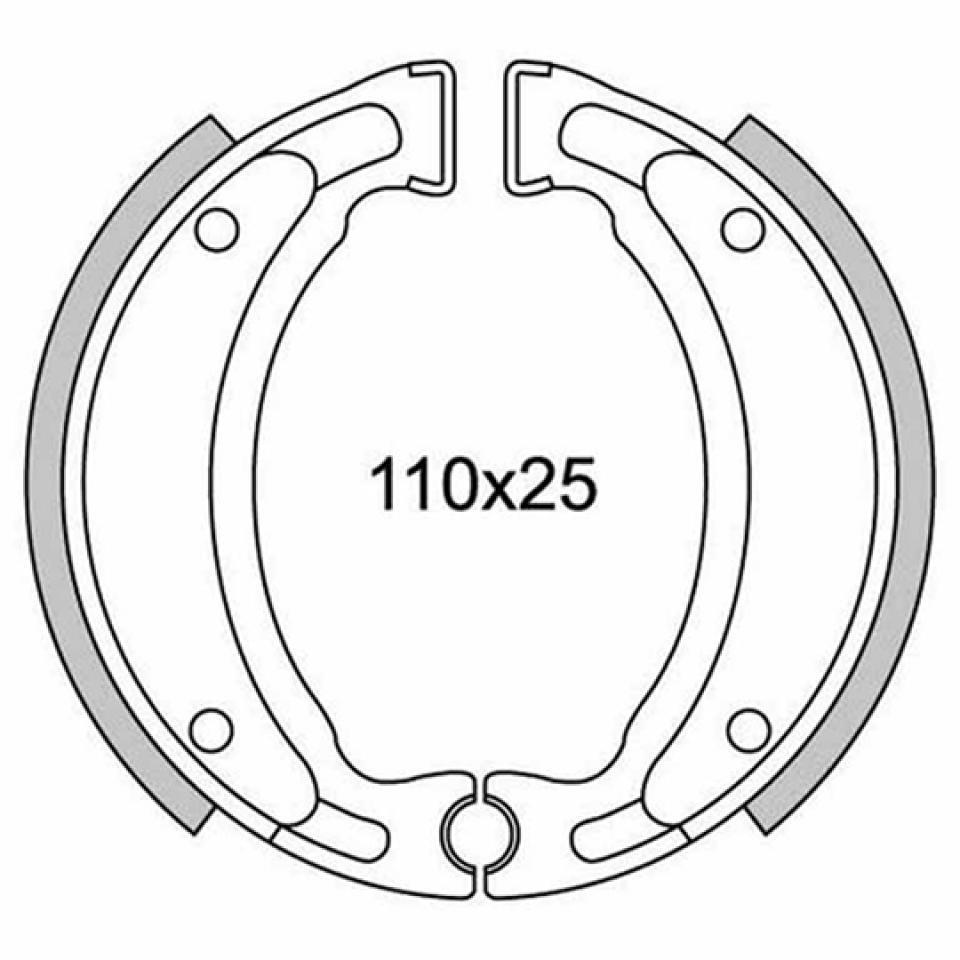 Mâchoire de frein Teknix pour Scooter Yamaha 50 Slider Naked 2005 à 2012 Neuf