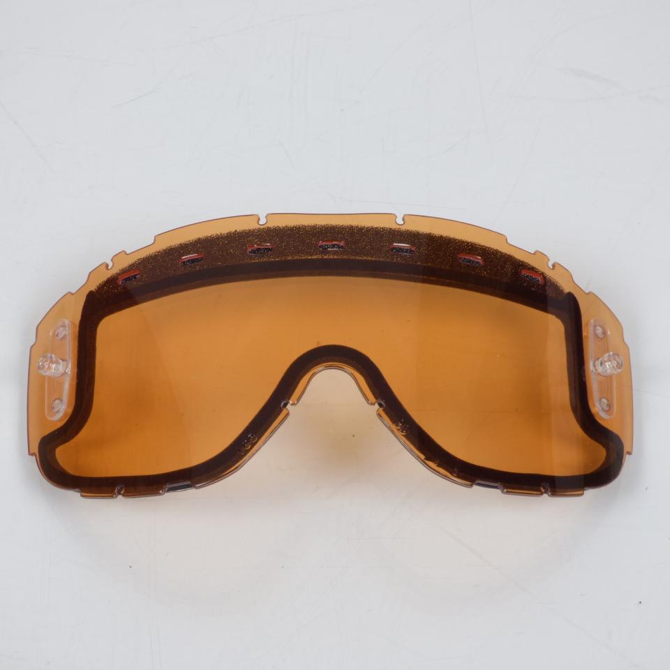 Visière écran double orange masque casque Smith Piston pour moto cross quad Neuf