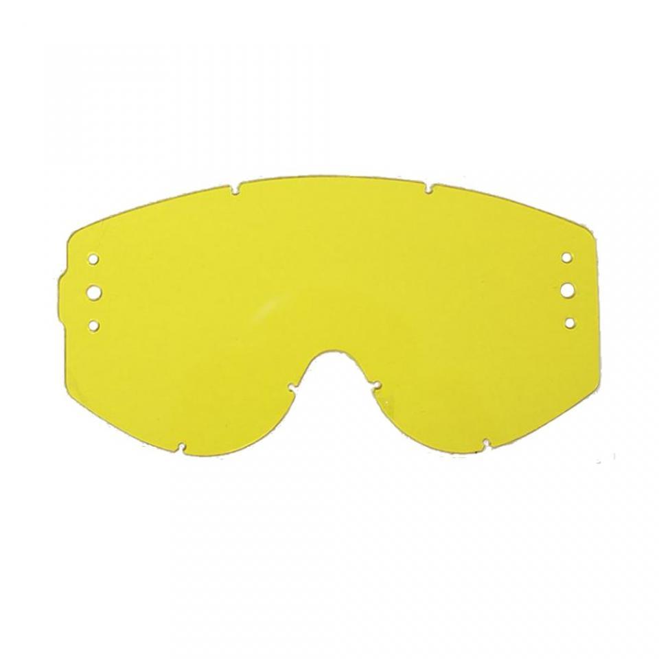 Écran simple jaune pour masque lunette cross Smith Scott moto quad enduro Neuf