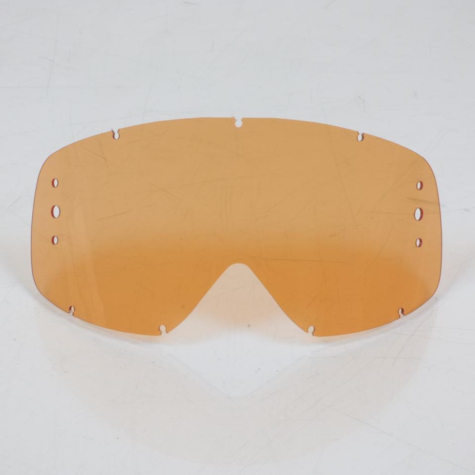 Écran simple orange pour masque lunette cross Smith Oakley moto quad enduro Neuf
