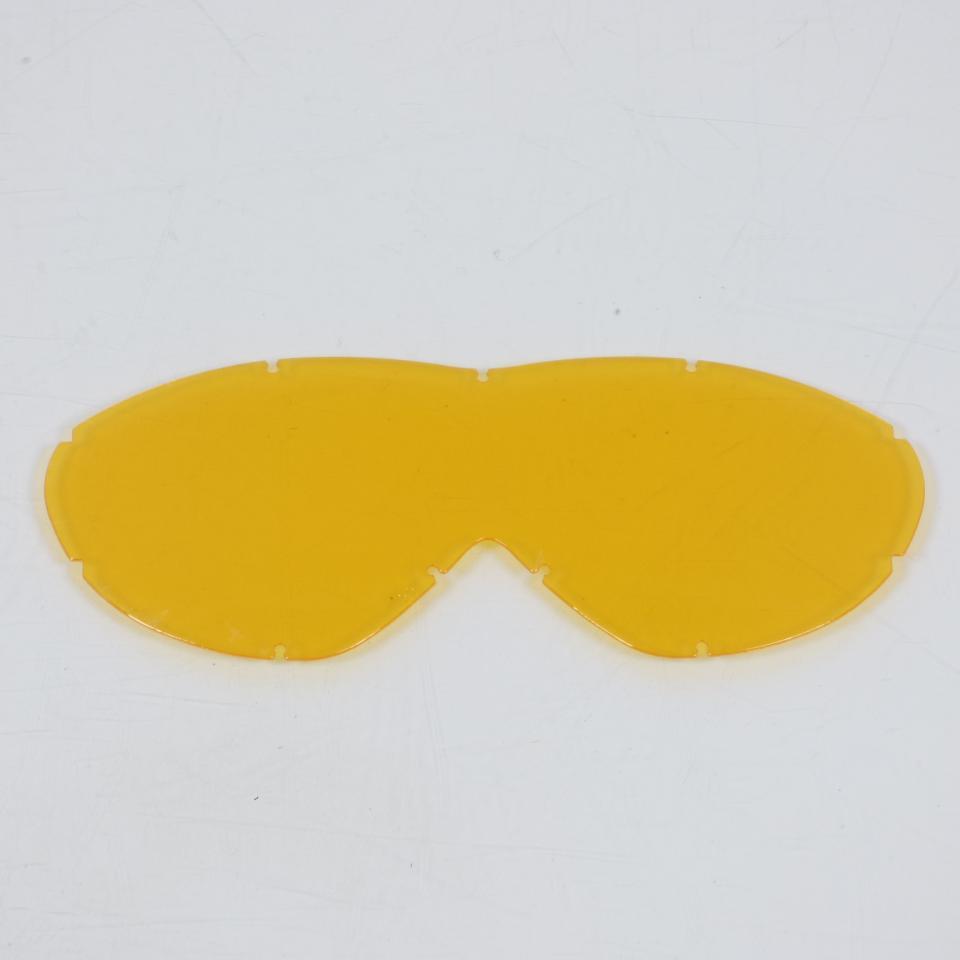 Écran simple jaune pour masque lunette cross Smith Sonic moto quad enduro Neuf