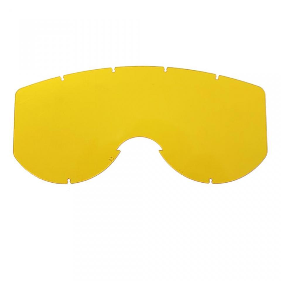 Écran simple jaune pour masque lunette cross Smith Option moto enduro quad Neuf